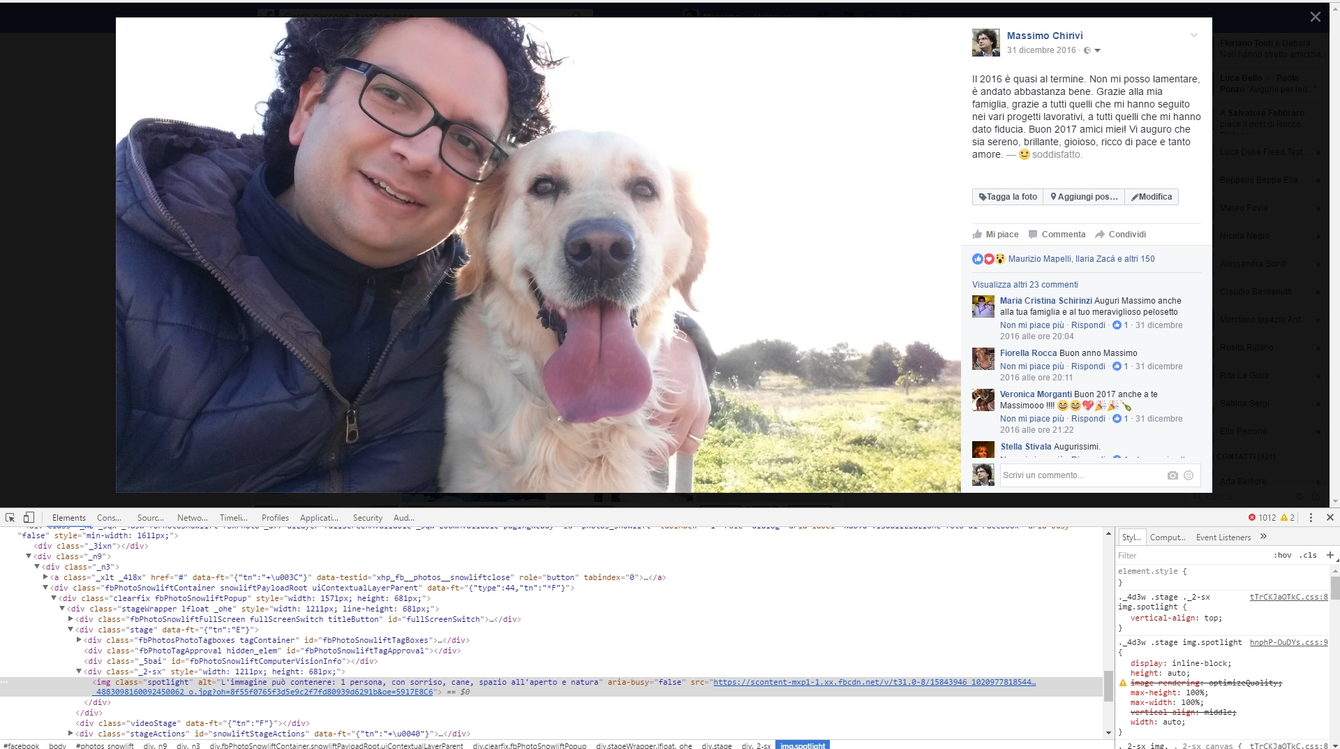 Facebook Photo Recognition