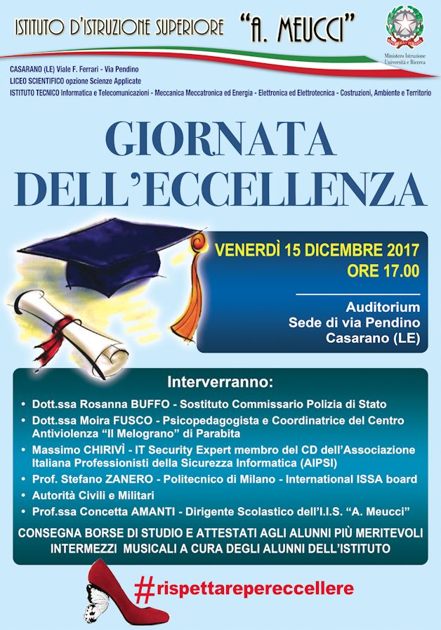Giornata dell'eccellenza - IIS Meucci - Casarano (LE)