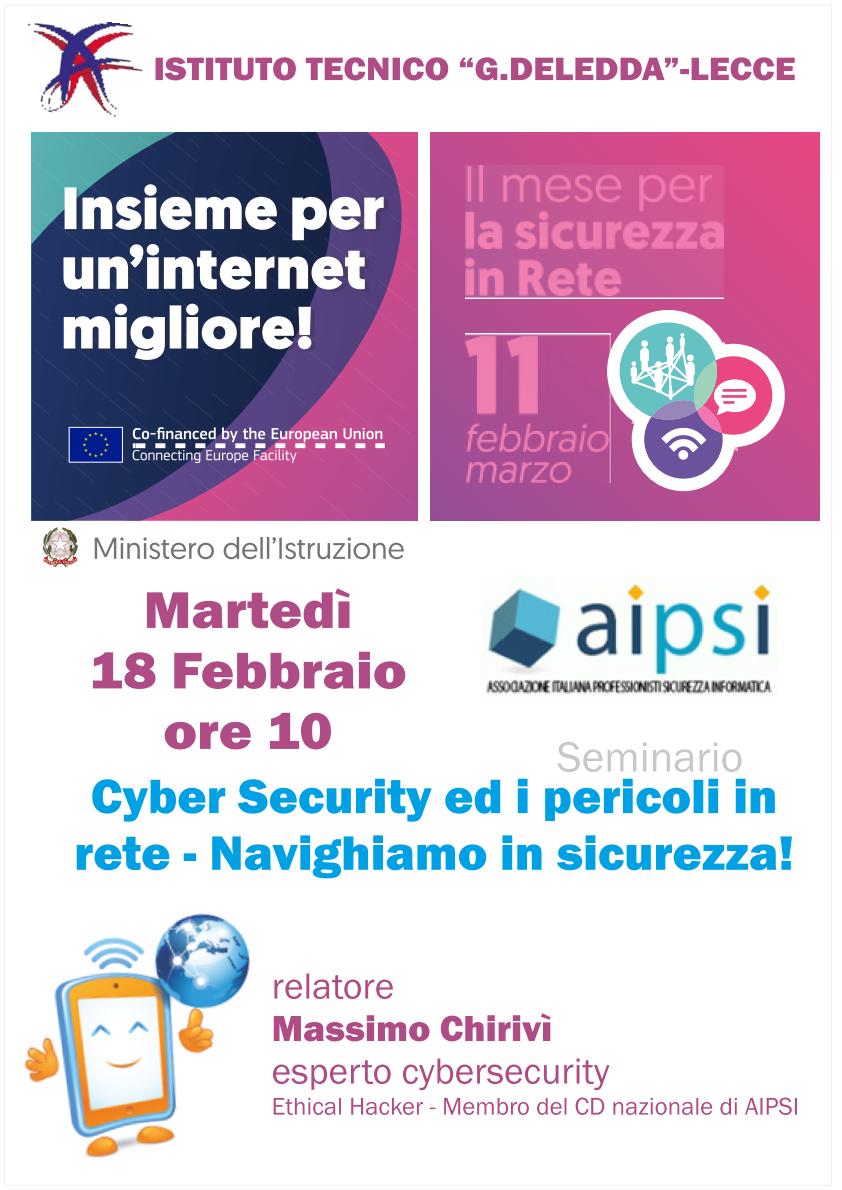 Cyber Security ed i pericoli in rete - Navighiamo in sicurezza!