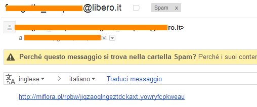 Possibile compromissione per gli account libero.it