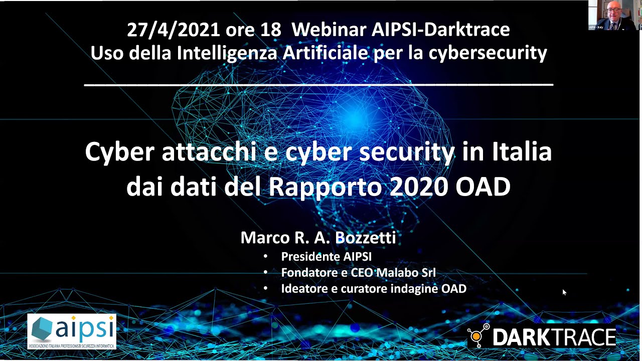 Webinar AIPSI–Darktrace