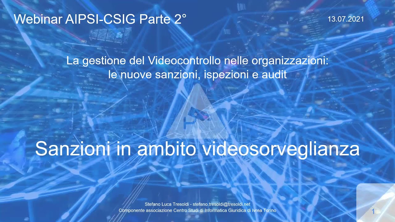 Webinar AIPSI–CSIG del 13/07/2021