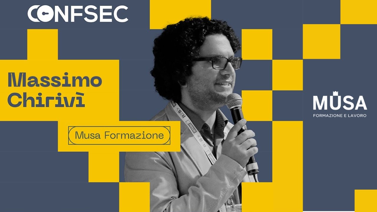 Massimo Chirivì al ConfSec 22 — coordinatore ed esperto Cyber Security