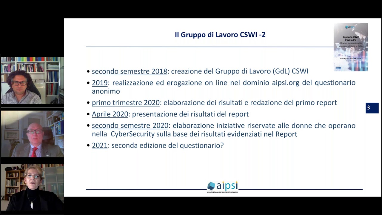 Lavoro femminile nella sicurezza digitale in Italia