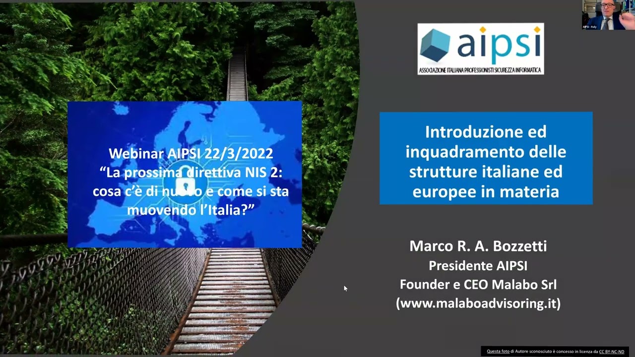 NIS e NIS 2 con avv. Stefano Mele